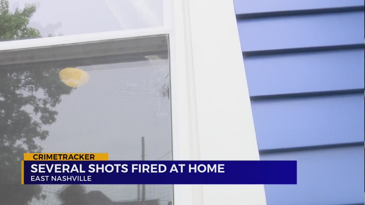 Several shots fired at East Nashville home