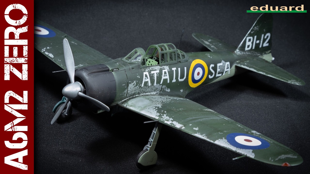 ATAIU A6M2 Zero &mdash; Союзное подразделение технической авиаразведки (сборная модель Eduard в масштаб...