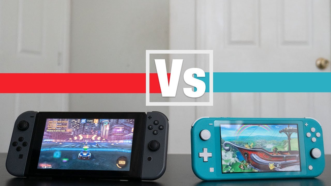 Nintendo Switch против Switch Lite