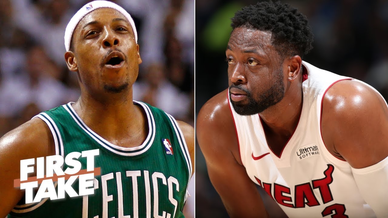 Dwyane Wade obviously had a better career than Paul Pierce - Stephen A. | First Take