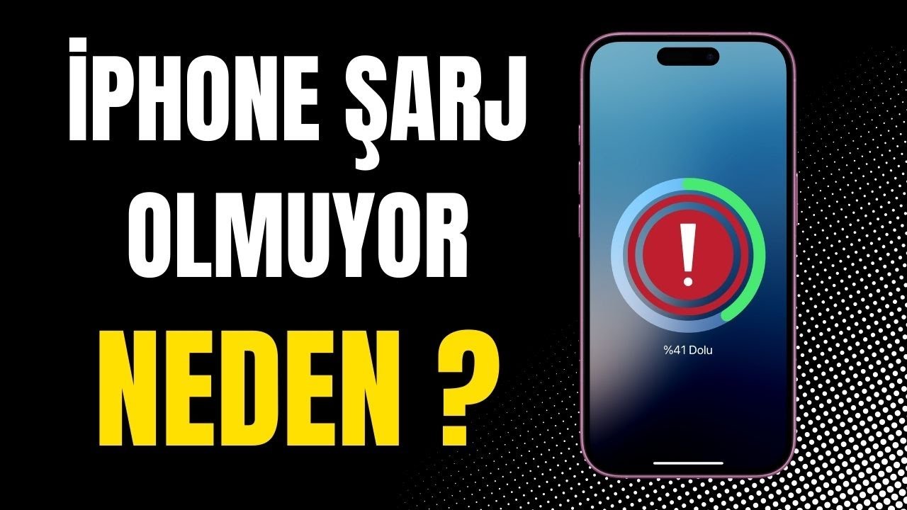 iPHONE NEDEN ŞARJ OLMUYOR ?