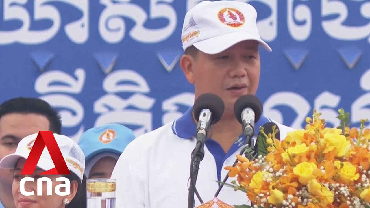 Cambodian PM's son hails 