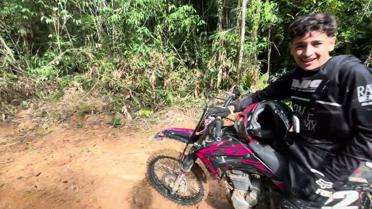 Trilha do Barro Vermelho em Paulo Lopes sc  Santa Catarina parte 1
