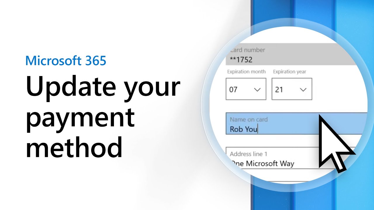 Update your payment method