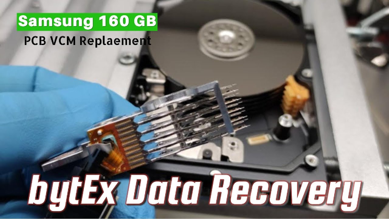 Samsung 160 GB Hard Disk PCB Fault | VCM IC Replacement | Data Recovered