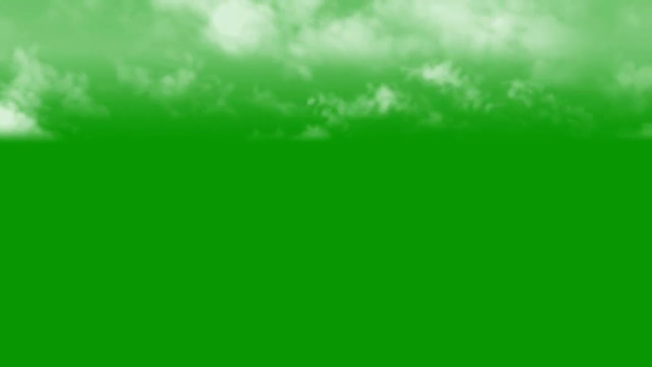 Cloud Sky green screen | Everything Green Screen