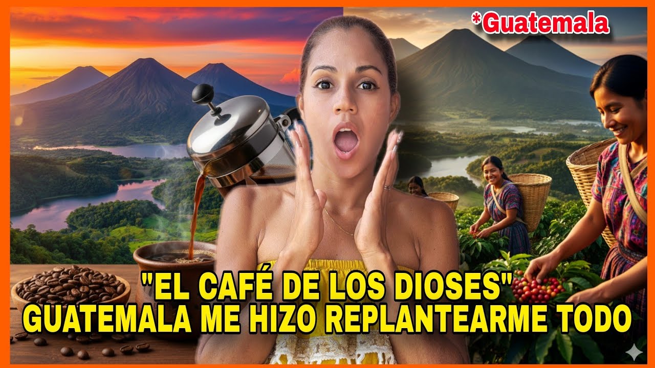 ¿EL MEJOR CAFÉ☕️de CENTROAMÉRICA?GUATEMALA🇬🇹me hizo REEPLANTEARME TODO😱@reaccionesdedari @Guatemala