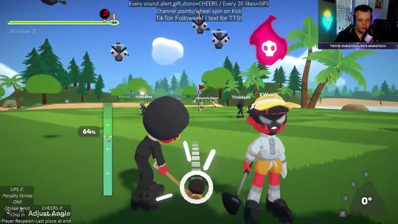 Celebration Drink Stream Pt 2! Super Battle Golf