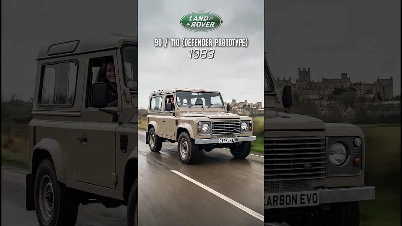 The Evolution of Land Rover 1948&ndash;2022  #carevolution #luxurycars