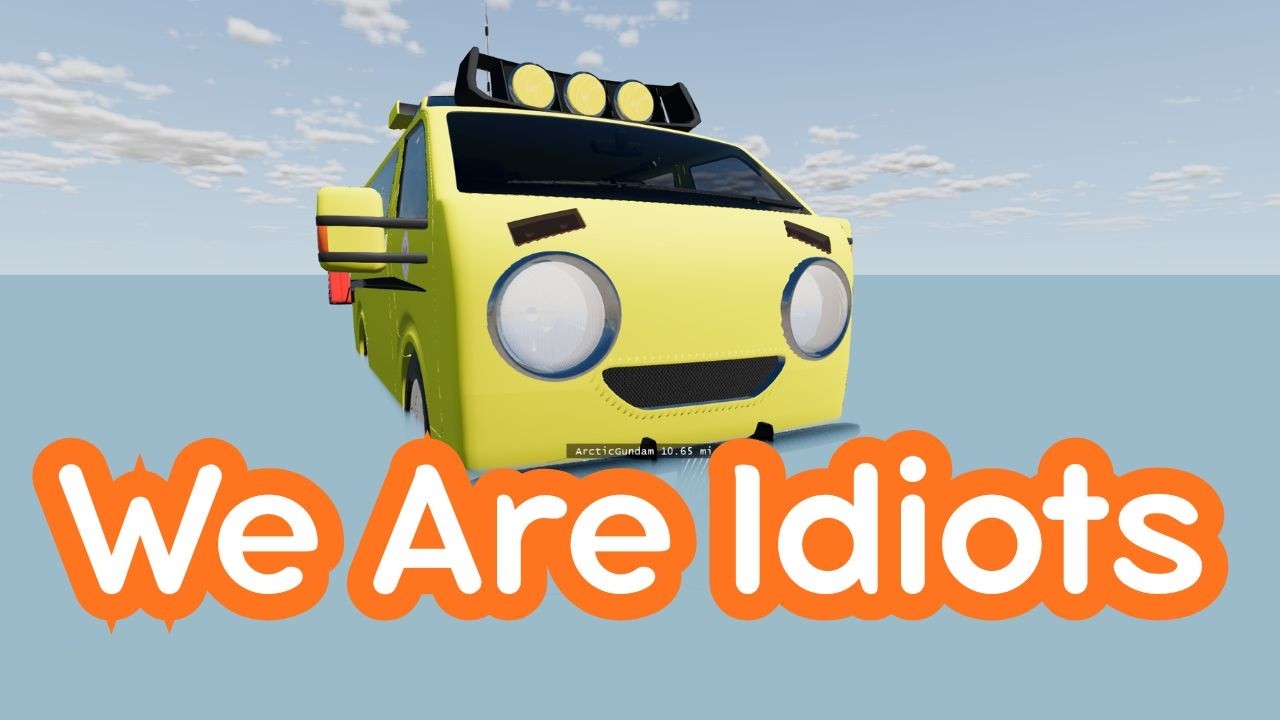 Which Randomly Sized Car Can Make it Down Crash Falls with @Arcticgundam