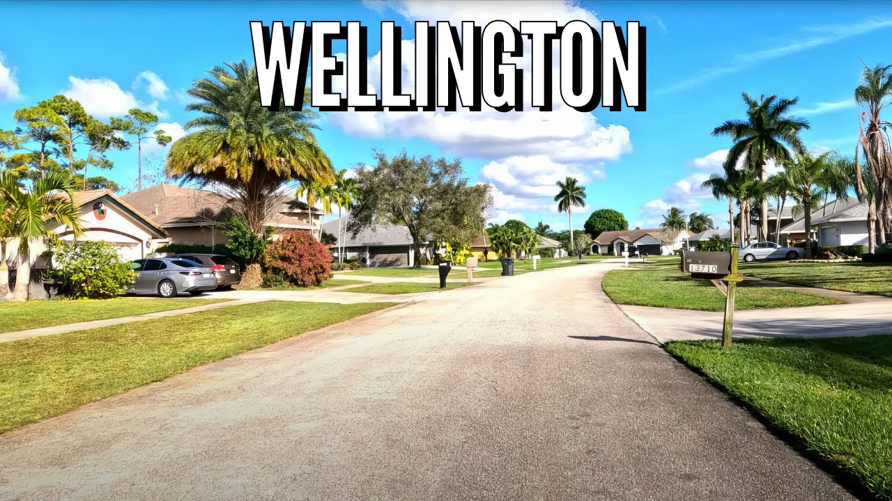 Wellington Florida - Driving Through