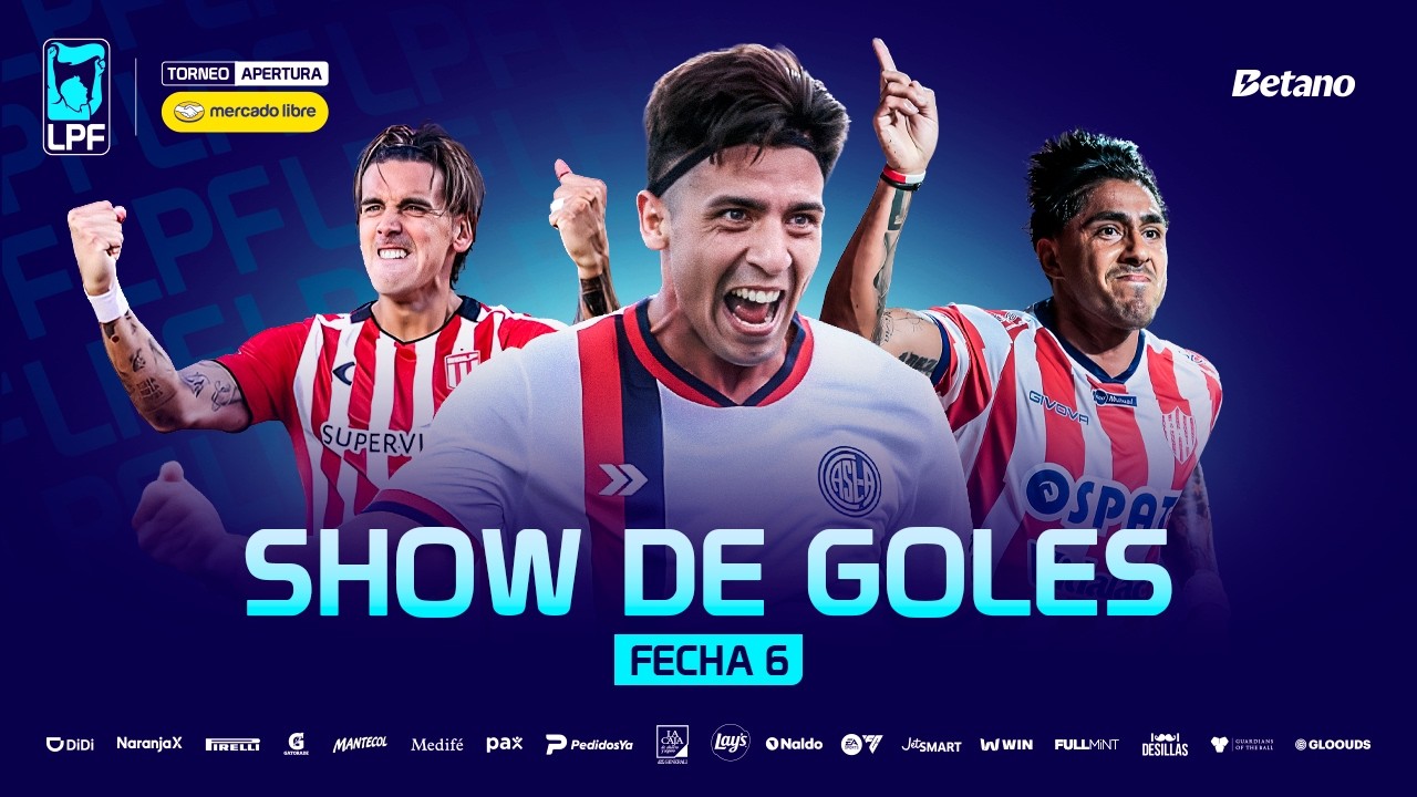 #TorneoMercadoLibre 2026 | SHOW DE GOLES DE LA FECHA 6