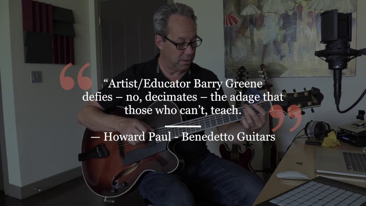 My Funny Valentine - Barry Greene Video Lesson Preview