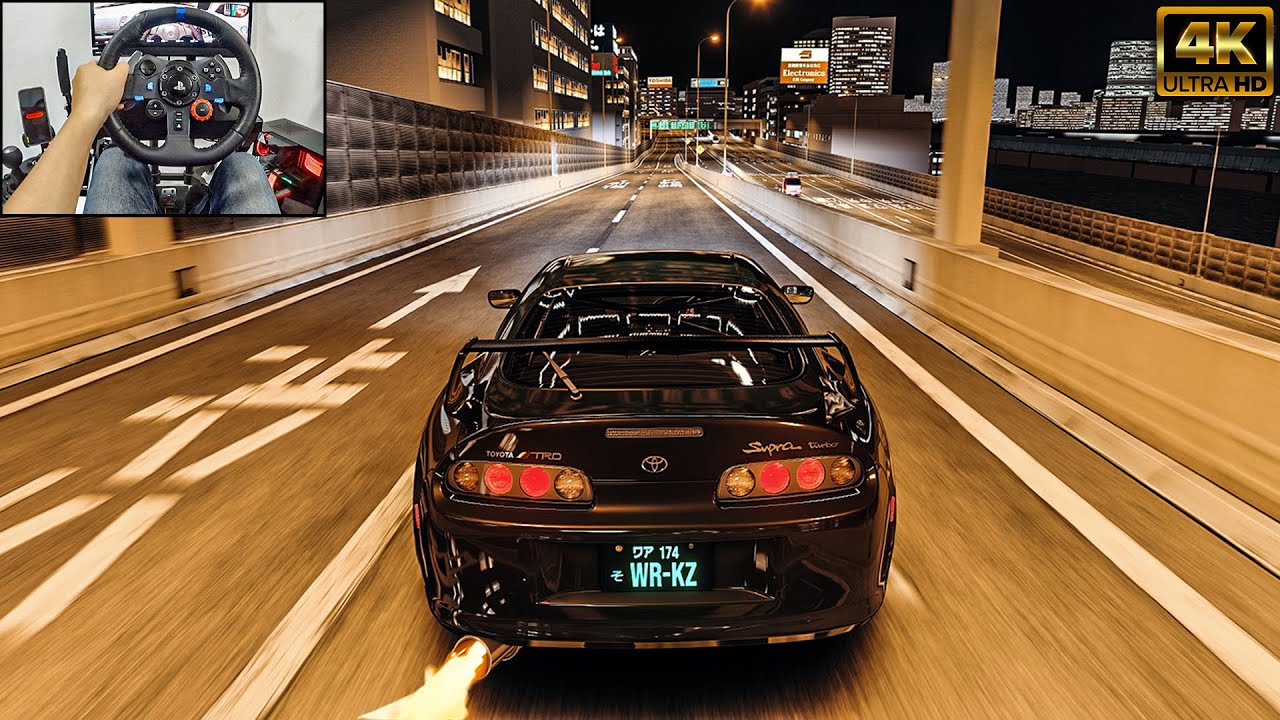 986HP Toyota Supra MK4 - Assetto Corsa | LOGITECH G29 Gameplay