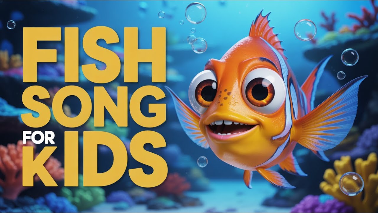 Learn About Fish Song | Educational Nursery Rhyme About Ocean Animals for Kids Fun