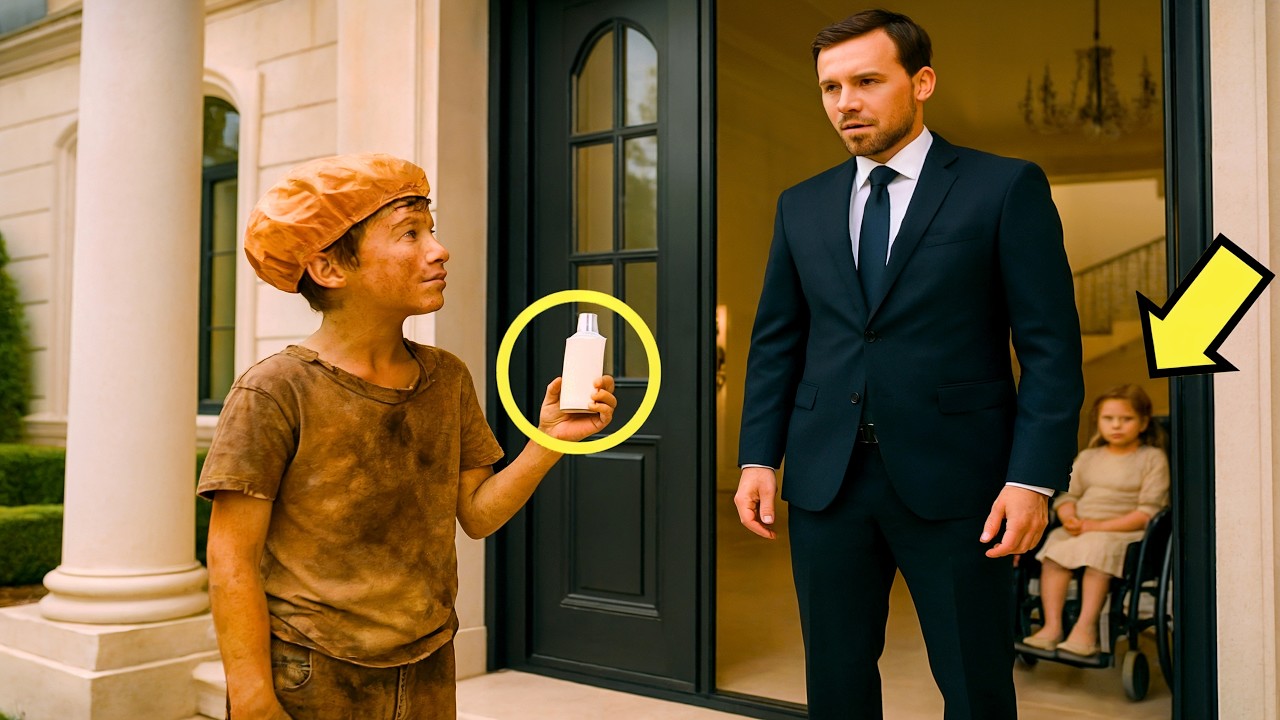 LET ME TAKE A HOT SHOWER, AND I'LL MAKE YOUR DAUGHTER WALK… SAID THE BEGGAR TO THE MILLIONAIRE