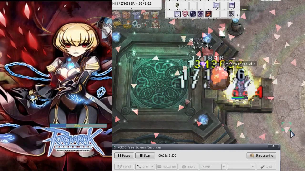 Arcana: Teste do anel expansivo