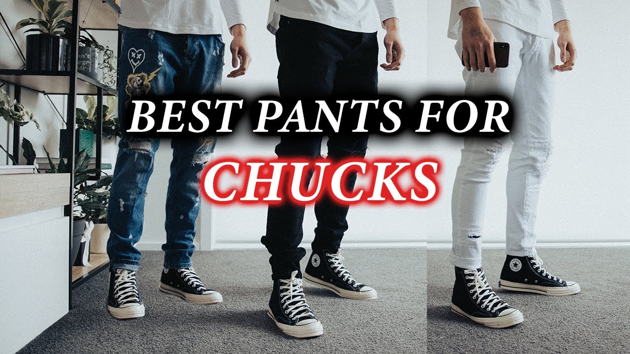 Best Pants to Style Converse Chucks | How to wear Chucks Ft. Denim by Monocloth