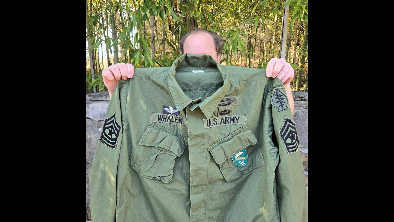 Vietnam Jungle Jacket Named to MACV-SOG & Project Delta 5th Special Forces Veteran, But Is It Real?
