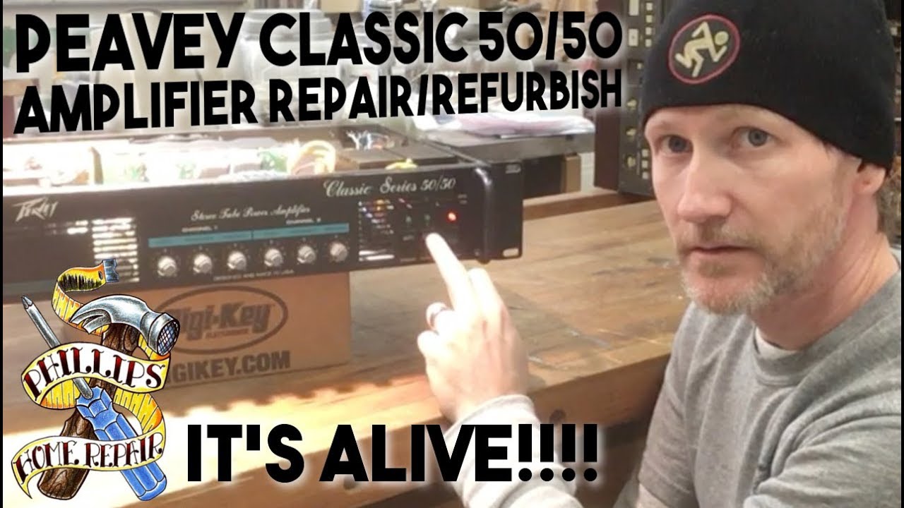Peavey Classic 50/50 Amplifier Repair and Refurbish Part 2