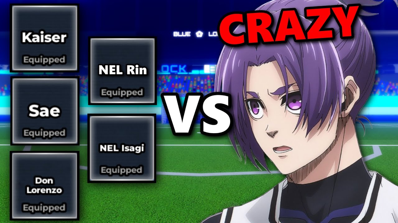 NEL Reo VS ALL World Class Styles (Crazy Results) | Blue Lock Rivals