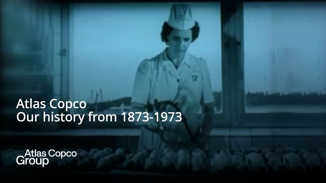 Atlas Copco | Our history from 1873-1973