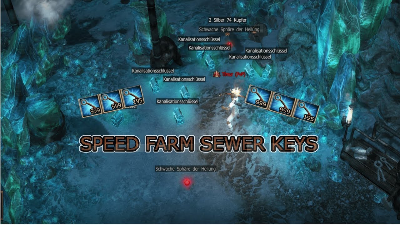 Drakensang Online - HOW TO SPEED FARM SEWER KEYS