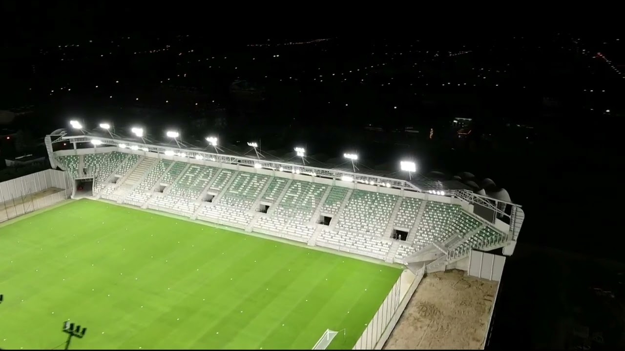 Radomiak Radom at night