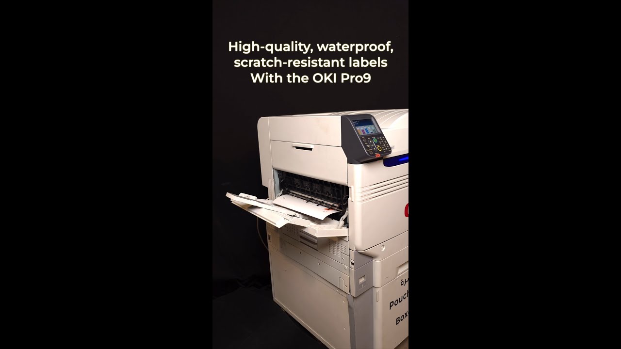 Professional Label Printing with OKI Pro9