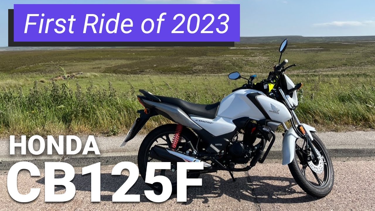 First Ride of 2023 | Honda CB125F