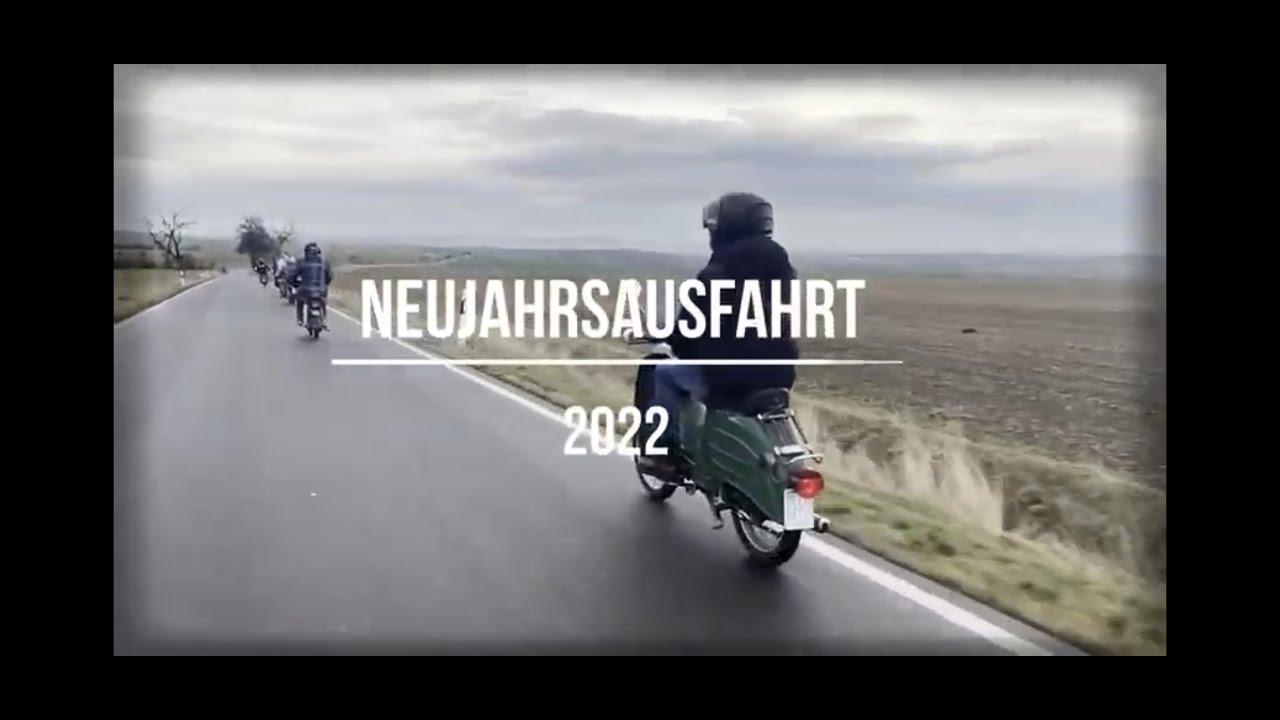 Neujahrsausfahrt der Simsonfreunde Niederbösa
