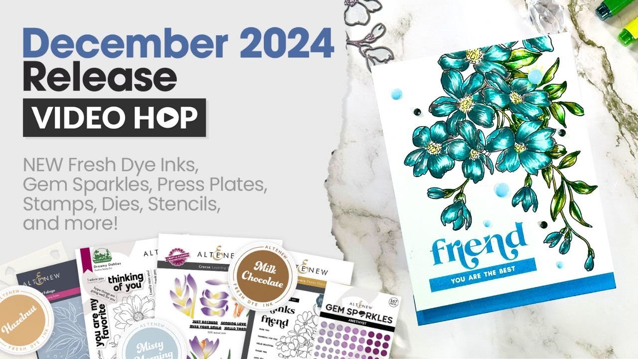 Altenew December 2024 Release & GIVEAWAY!