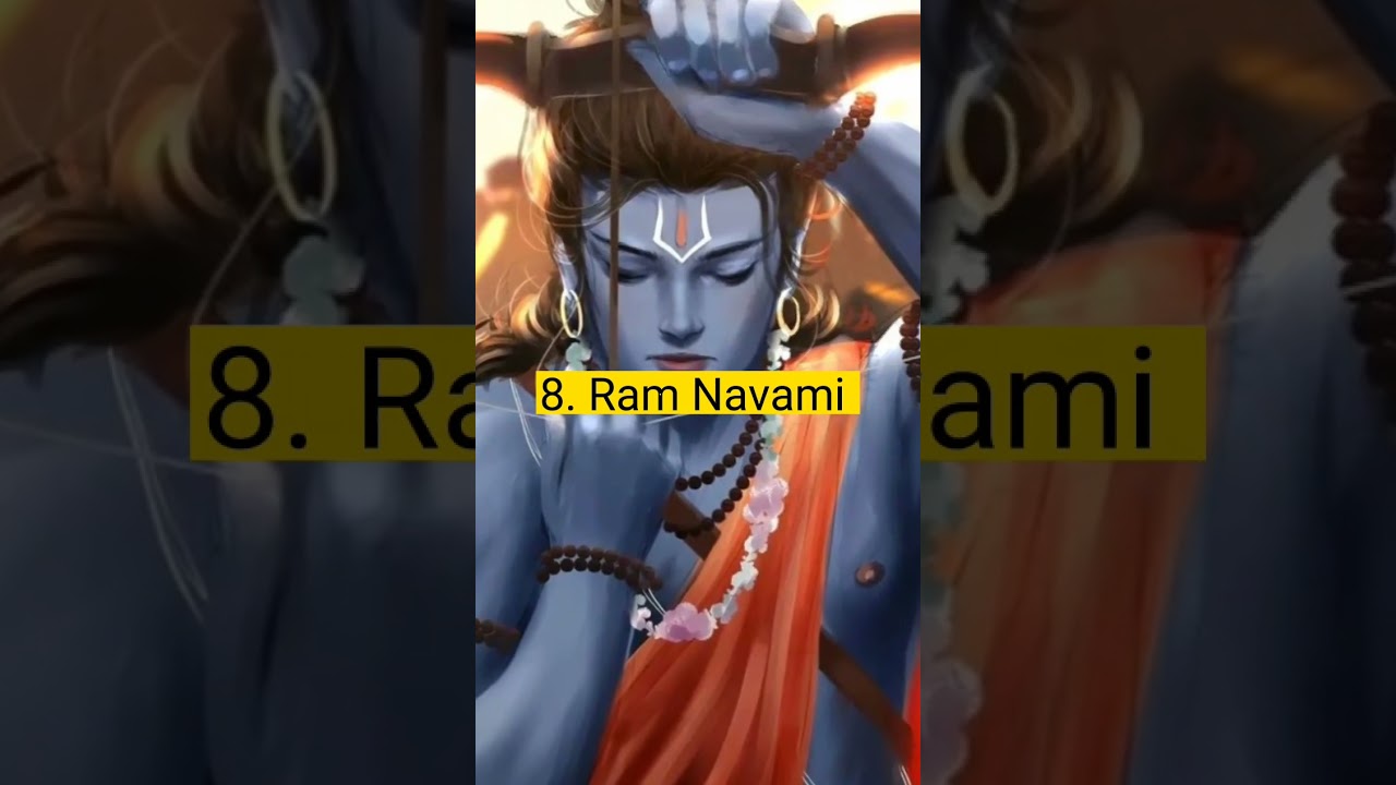 Top 10 Biggest Hindu Festivals in India 🇮🇳