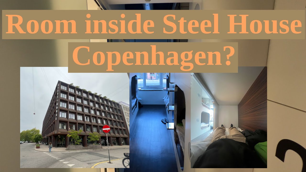 A Look Inside A 6-Bed Room In Steel House Copenhagen