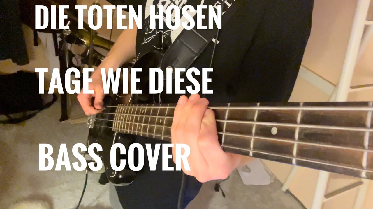 Die Toten Hosen - Tage wie diese (Bass Cover)