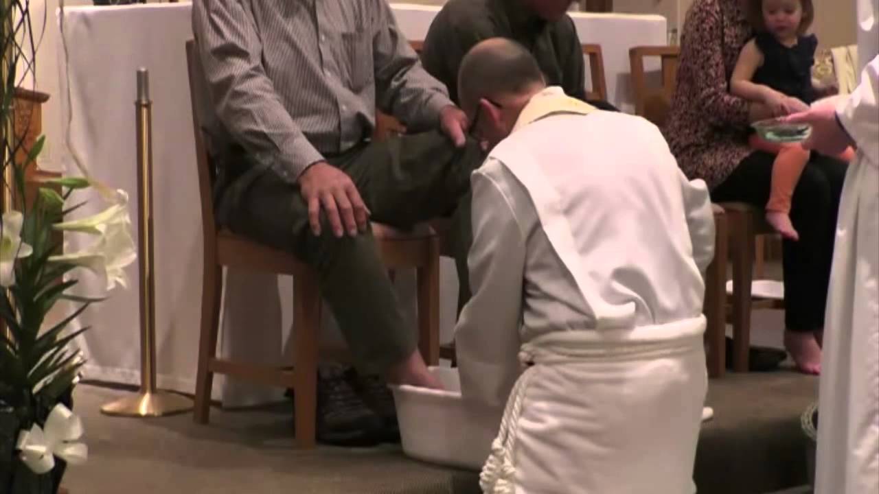 2015 Holy Thursday Washing of Feet