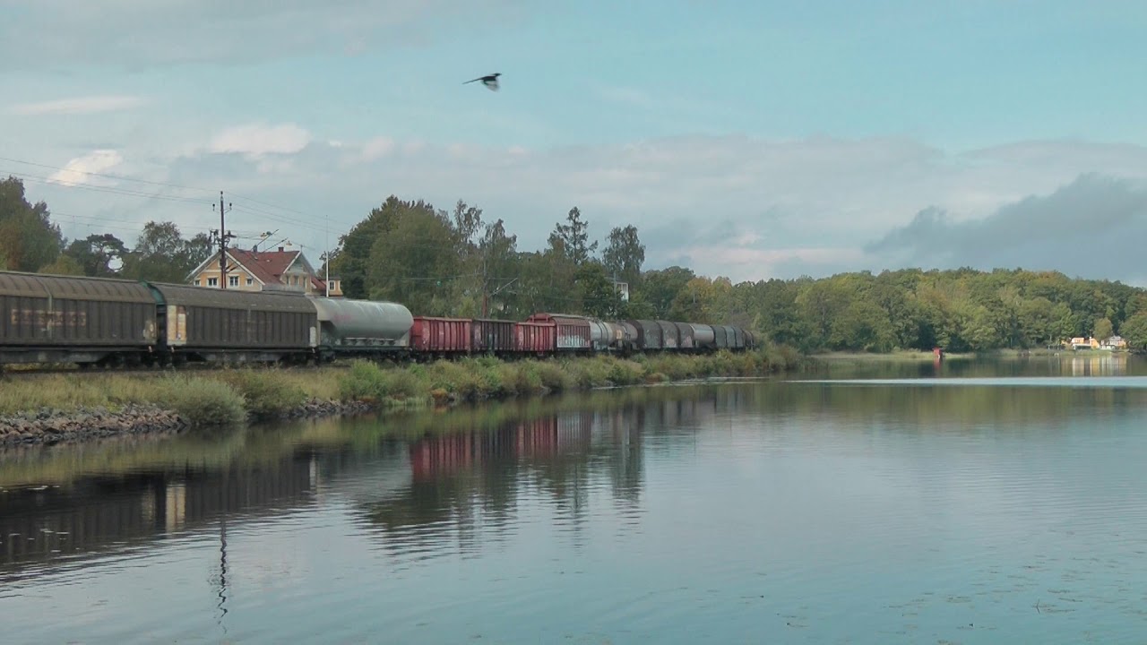 Trains in Vittsjö (Sweden) 2014