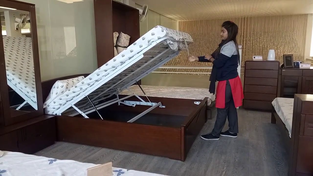 hatil furniture bed/hatil furniture/hatil bed price in bangladesh/storage bed/হাতিল ফার্নিচার খাট