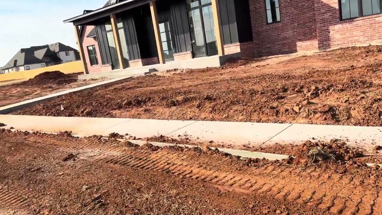 Dirt work at piedmont Oklahoma 