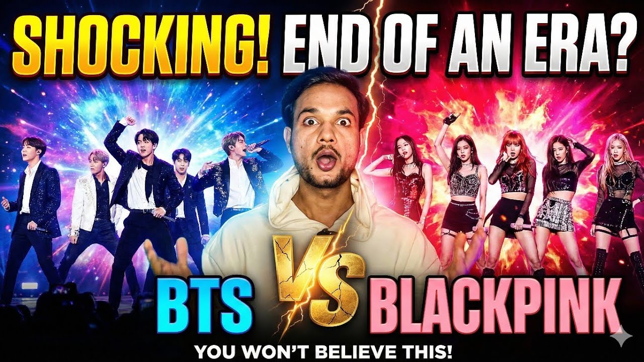 SHOCKING! BTS vs BLACKPINK Live Concert Battle 😱 | End of an Era? | Hindi REACTION Dance Icon Bhuvi