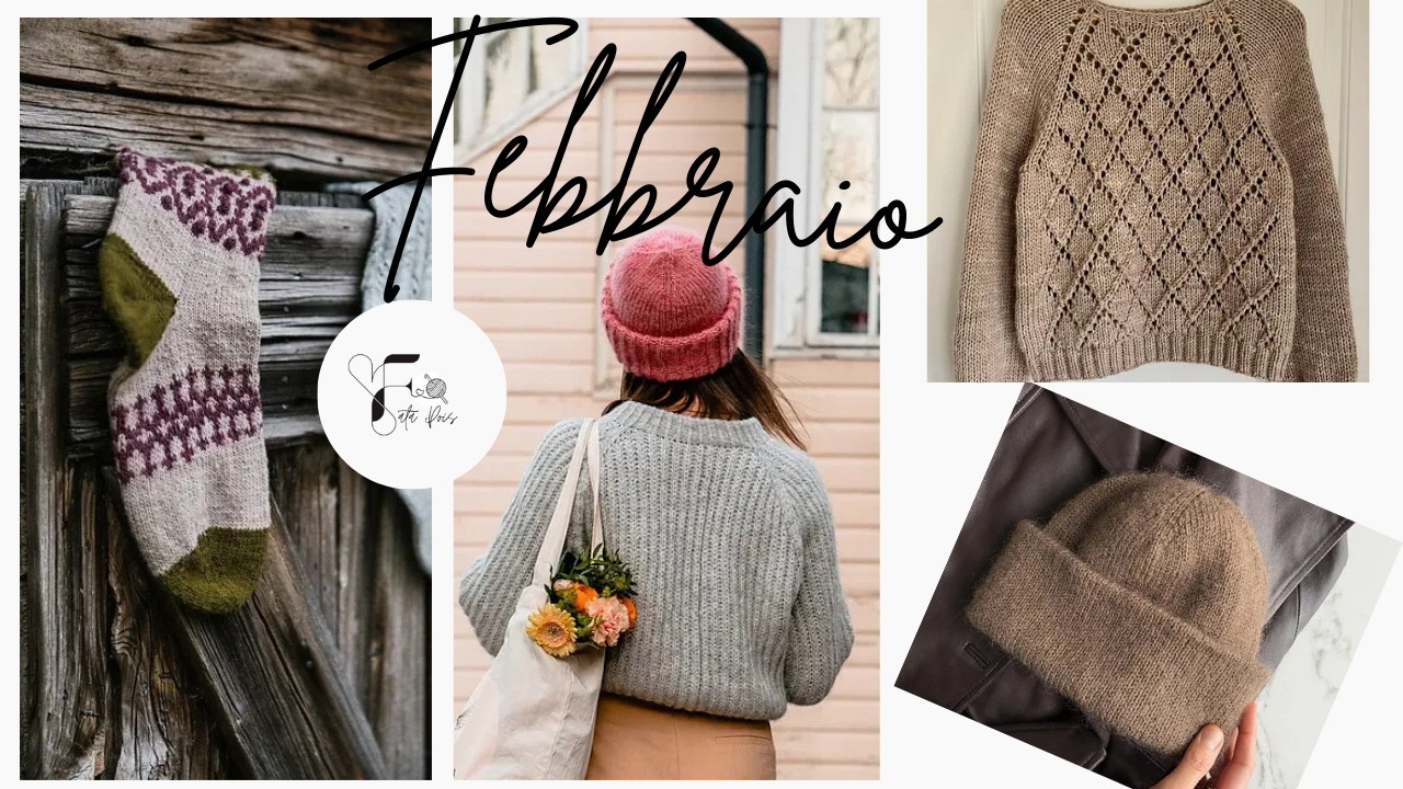 Episodio10/Knitting Finished Objects | Progetti finiti di FEBBRAIO e Vincitrice pattern Alice Jacket