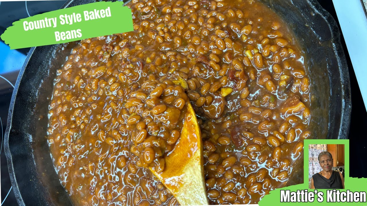 Easy Country Style Baked Beans Recipe / Mattie's Kitchen