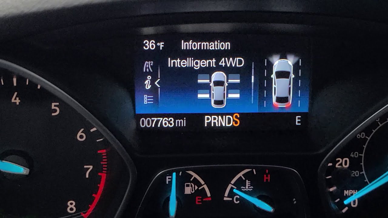 Интеллектуальная система полного привода Ford