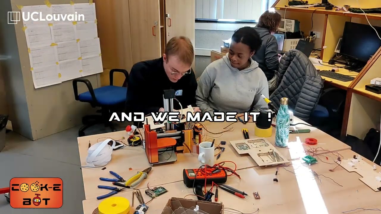 Eurobot 2023 - Discover the Cook-e Bot robotic project