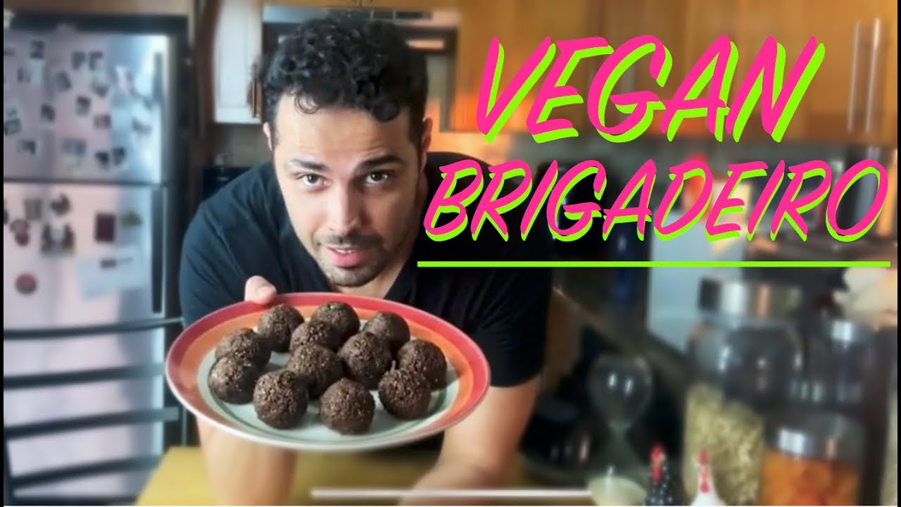 Vegan Brigadeiro #vegan #brigadeiro #vegano #raw