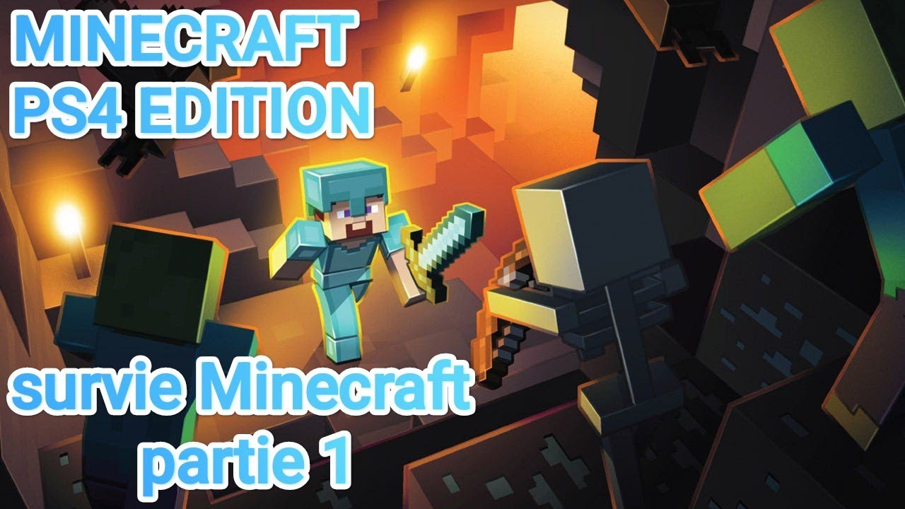 Survie Minecraft ps4 Editon partie 1