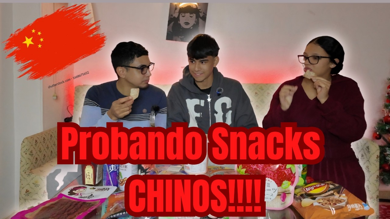 😱 Probando SNACKS CHINOS por primera vez!!! SALE MAL