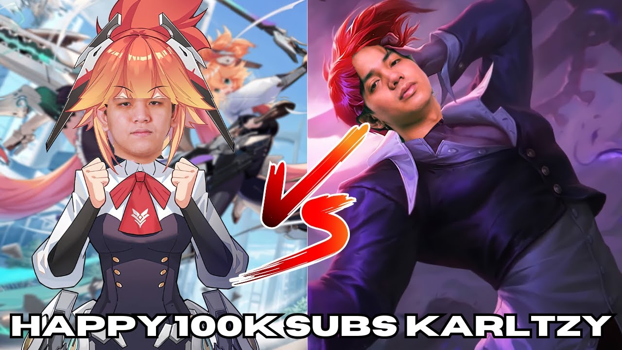 YAWI NI CHOU VS KARLTZY NI FANNY | HAPPY 100K SUBS KARLTZY |