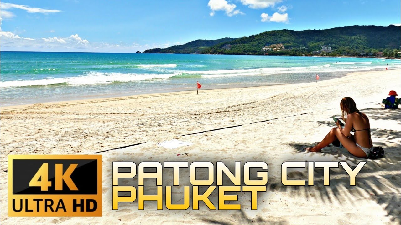 [4K]🇹🇭Patong City Phuket 2021: Patong Beach, Baanmon and Sainamyen Road | Phuket Thailand Today