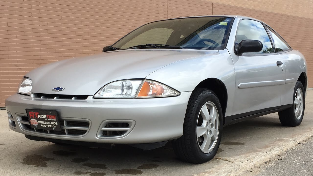 2002 Chevrolet Cavalier Base Coupe - Power Locks, A/C, Sunroof